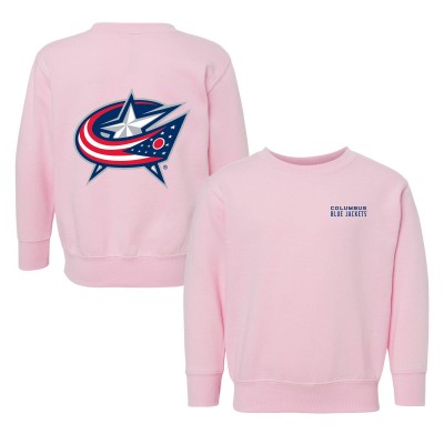 Toddler Columbus Blue Jackets Chad & Jake Pink Pullover Sweatshirt