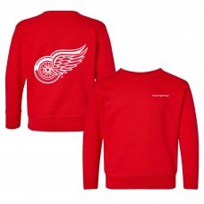 Toddler Detroit Red Wings Chad & Jake Red Pullover Sweatshirt