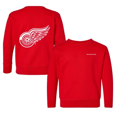 Toddler Detroit Red Wings Chad & Jake Red Pullover Sweatshirt