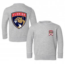 Toddler Florida Panthers Chad & Jake Heather Gray Pullover Sweatshirt Toddler Florida Panthers Chad & Jake Heather Gray Pullover Sweatshirt