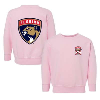 Toddler Florida Panthers Chad & Jake Pink Pullover Sweatshirt