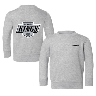 Toddler Los Angeles Kings Chad & Jake Heather Gray Pullover Sweatshirt