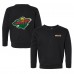 Toddler Minnesota Wild Chad & Jake Black Pullover Sweatshirt