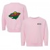 Toddler Minnesota Wild Chad & Jake Pink Pullover Sweatshirt