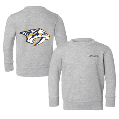 Toddler Nashville Predators Chad & Jake Heather Gray Pullover Sweatshirt