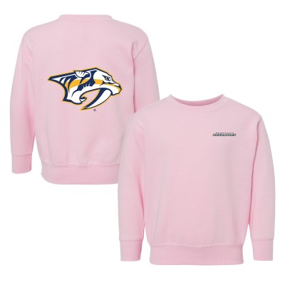 Toddler Nashville Predators Chad & Jake Pink Pullover Sweatshirt