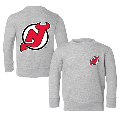 Toddler New Jersey Devils Chad & Jake Heather Gray Pullover Sweatshirt