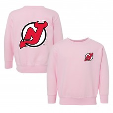 Toddler New Jersey Devils Chad & Jake Pink Pullover Sweatshirt