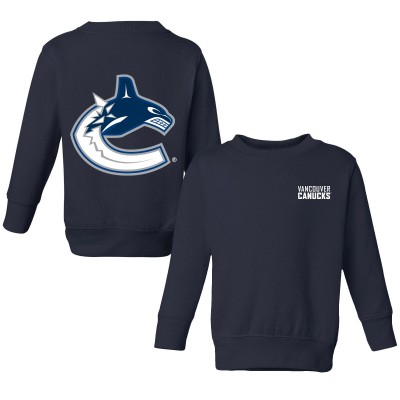 Toddler Vancouver Canucks Chad & Jake Navy Pullover Sweatshirt