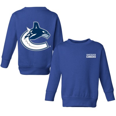 Toddler Vancouver Canucks Chad & Jake Blue Pullover Sweatshirt