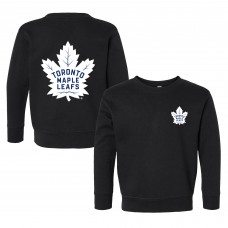 Toddler Toronto Maple Leafs Chad & Jake Black Pullover Sweatshirt