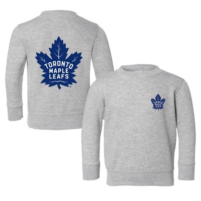 Toddler Toronto Maple Leafs Chad & Jake Heather Gray Pullover Sweatshirt