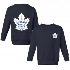 Toddler Toronto Maple Leafs Chad & Jake Navy Pullover Sweatshirt