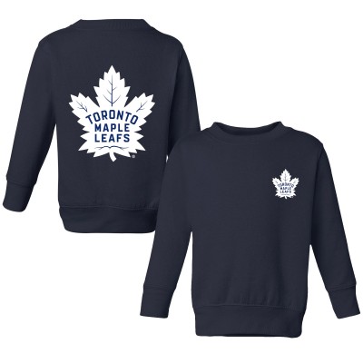 Toddler Toronto Maple Leafs Chad & Jake Navy Pullover Sweatshirt