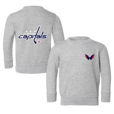 Детская Washington Capitals Chad & Jake Heather Gray Pullover Sweatshirt Детская Washington Capitals Chad & Jake Heather Gray Pullover Sweatshirt