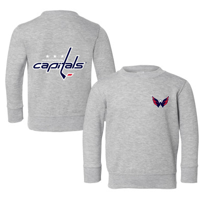 Детская Washington Capitals Chad & Jake Heather Gray Pullover Sweatshirt