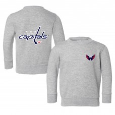 Toddler Washington Capitals Chad & Jake Heather Gray Pullover Sweatshirt