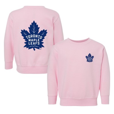 Toddler Toronto Maple Leafs Chad & Jake Pink Pullover Sweatshirt