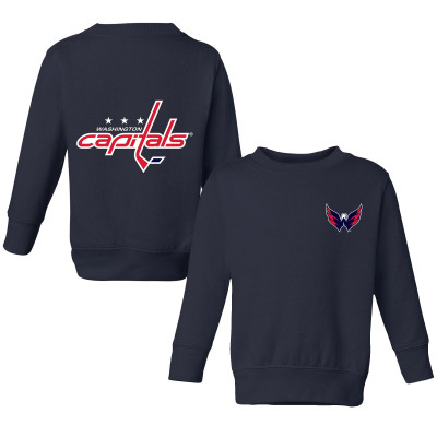 Детская Washington Capitals Chad & Jake Navy Pullover Sweatshirt
