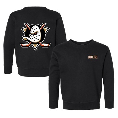 Toddler Anaheim Ducks Chad & Jake Black Pullover Sweatshirt