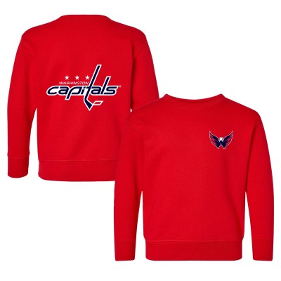 Toddler Washington Capitals Chad & Jake Red Pullover Sweatshirt