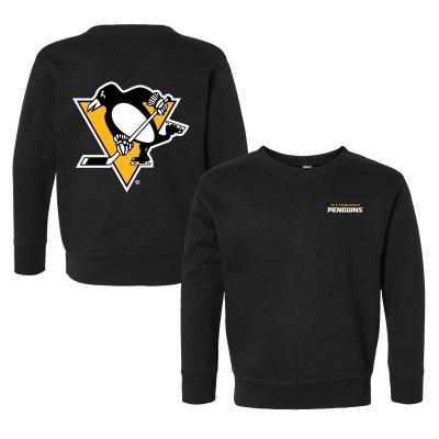 Toddler Pittsburgh Penguins Chad & Jake Black Pullover Sweatshirt