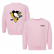 Toddler Pittsburgh Penguins Chad & Jake Pink Pullover Sweatshirt