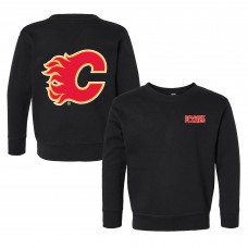 Toddler Calgary Flames Chad & Jake Black Pullover Sweatshirt