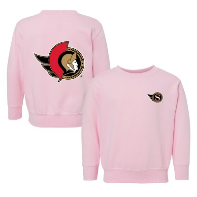 Toddler Ottawa Senators Chad & Jake Pink Pullover Sweatshirt