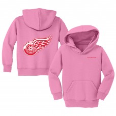 Toddler Detroit Red Wings Chad & Jake Pink Pullover Hoodie