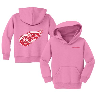 Toddler Detroit Red Wings Chad & Jake Pink Pullover Hoodie