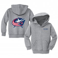 Toddler Columbus Blue Jackets Chad & Jake Heather Gray Pullover Hoodie