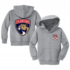 Toddler Florida Panthers Chad & Jake Heather Gray Pullover Hoodie Toddler Florida Panthers Chad & Jake Heather Gray Pullover Hoodie