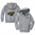 Toddler Minnesota Wild Chad & Jake Heather Gray Pullover Hoodie
