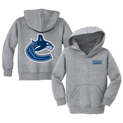 Toddler Vancouver Canucks Chad & Jake Heather Gray Pullover Hoodie