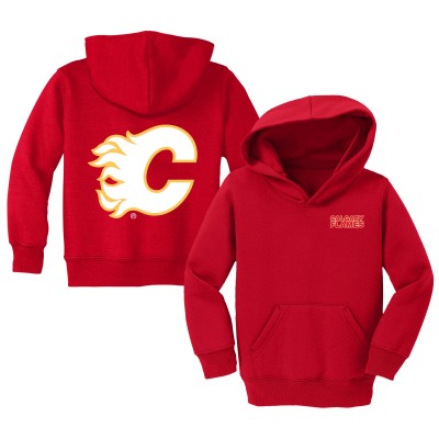 Toddler Calgary Flames Chad & Jake Red Pullover Hoodie