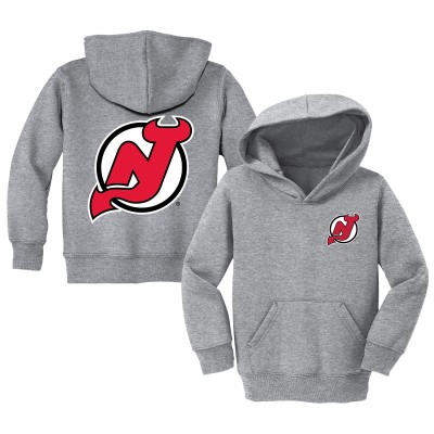 Toddler New Jersey Devils Chad & Jake Heather Gray Pullover Hoodie