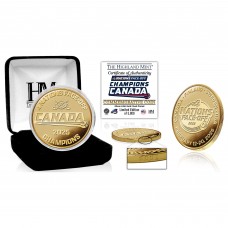 Canada Highland Mint 2025 4 Nations Face-Off Champions 39mm Gold Coin