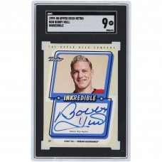Bobby Hull Chicago Blackhawks Autographed 1999-00 Upper Deck Retro Inkredible #BOH SGC Authenticated 9 Card