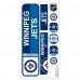 Winnipeg Jets Repositionable Street Signs Wall Decal Set
