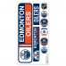 Edmonton Oilers Repositionable Street Signs Wall Decal Set