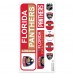 Florida Panthers Repositionable Street Signs Wall Decal Set