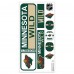 Minnesota Wild Repositionable Street Signs Wall Decal Set