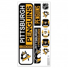 Pittsburgh Penguins Repositionable Street Signs Wall Decal Set