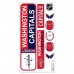 Washington Capitals Repositionable Street Signs Wall Decal Set