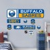 Buffalo Sabres Repositionable Street Signs Wall Decal Set