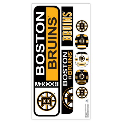 Boston Bruins Repositionable Street Signs Wall Decal Set