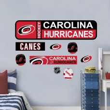 Carolina Hurricanes Repositionable Street Signs Wall Decal Set