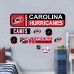 Carolina Hurricanes Repositionable Street Signs Wall Decal Set