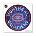 Montreal Canadiens 28 x 28 Repositionable Neon Wall Decal Montreal Canadiens 28 x 28 Repositionable Neon Wall Decal